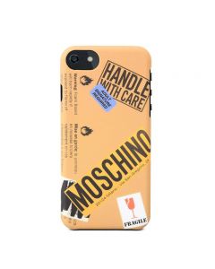 Moschino Cardboard Couture iPhone Case Brown