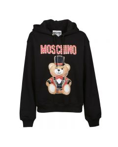 Moschino Circus Teddy Women Long Sleeves Sweatshirt Black