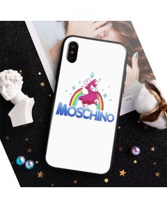 Moschino x The Sims Uni-Lama iPhone Case White