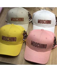 Moschino Circus Teddy Women Cotton Baseball Caps