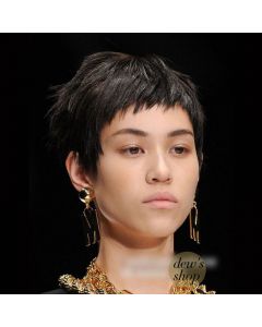 Moschino M Letter Women Earrings Gold