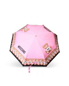 Moschino Toy Bears Women Mini Umbrella Pink