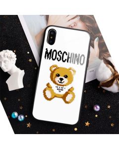 Moschino x The Sims Teddy Bear iPhone Case White