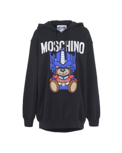 Moschino Transformer Bear Women Long Sleeves Sweatshirt Black