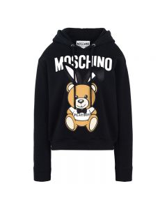 Moschino Playboy Bear Women Long Sleeves Sweatshirt Black