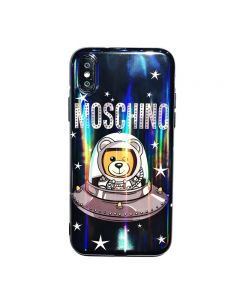 Moschino Ufo Teddy iPhone Case Laser