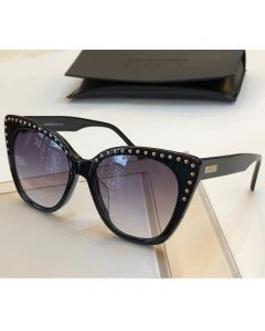 Moschino Micro Studs Women Sunglasses Black