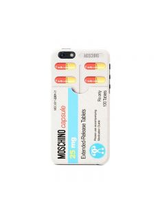 Moschino Casual Pills iPhone Case White